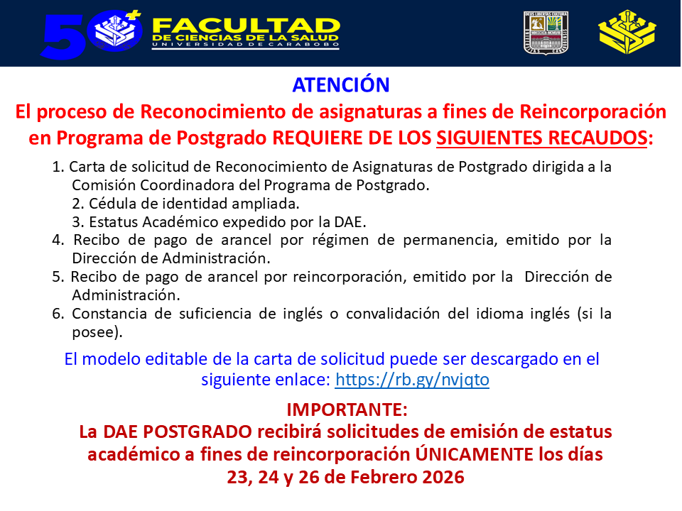 Diapositiva2-8 Reconocimiento de asignaturas a fines de reincorporación en postgrado