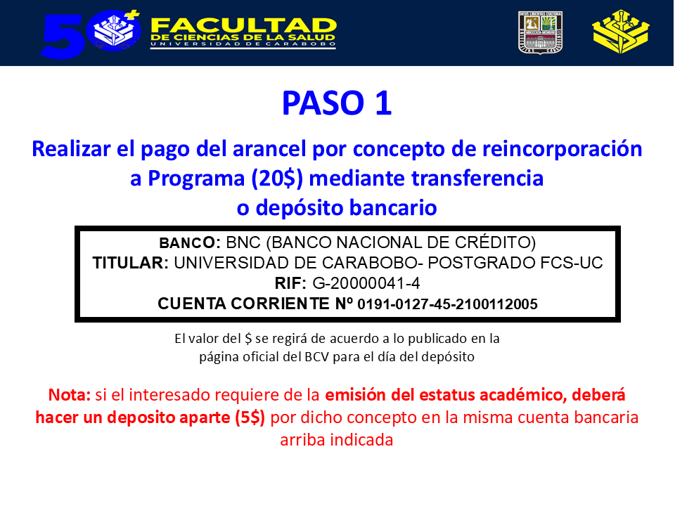 Diapositiva3-6 Reconocimiento de asignaturas a fines de reincorporación en postgrado
